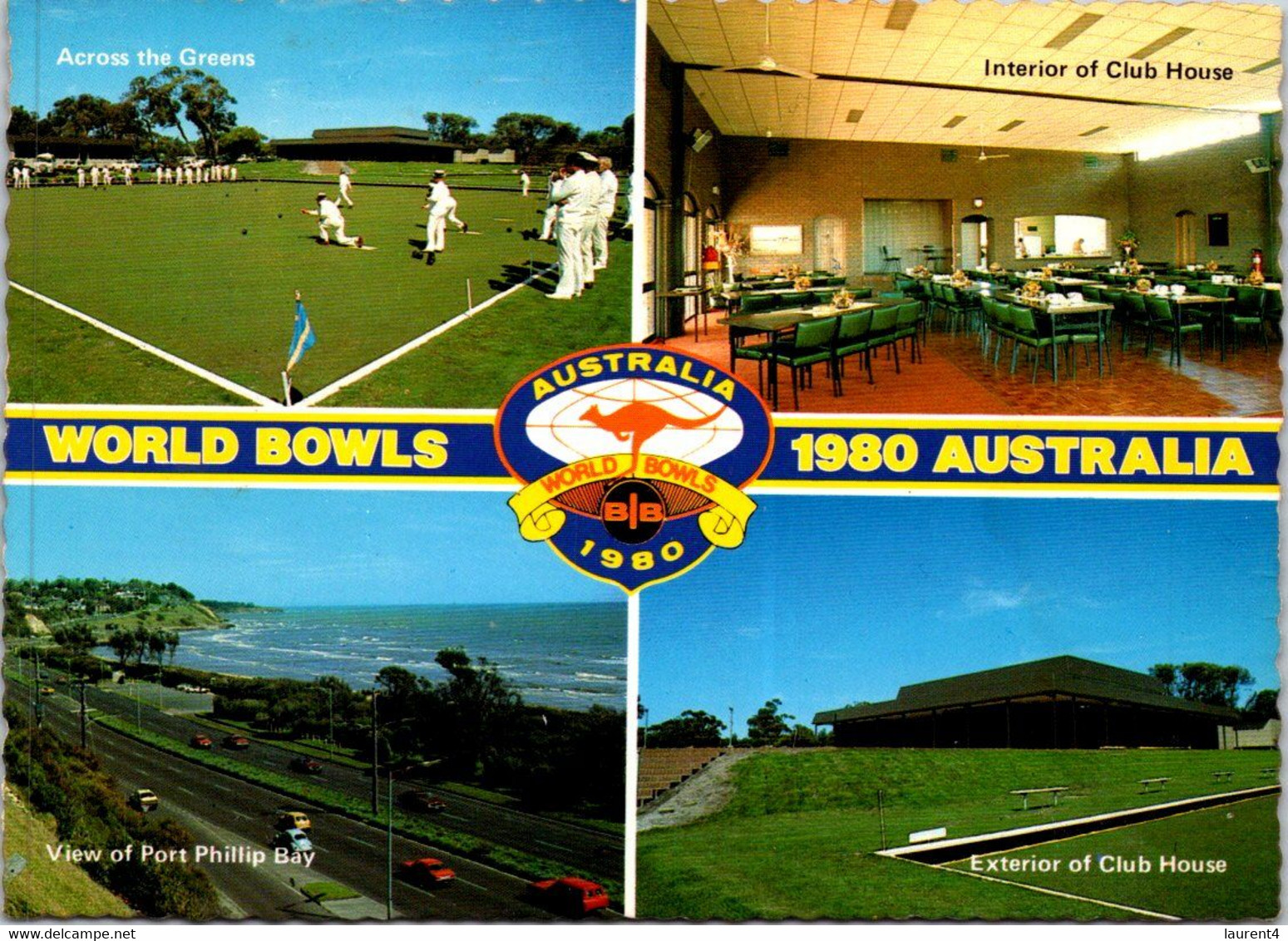 (2 J 9) Australia - VIC - Melbourne Bowling Club - Club De Pétanque - Bowling