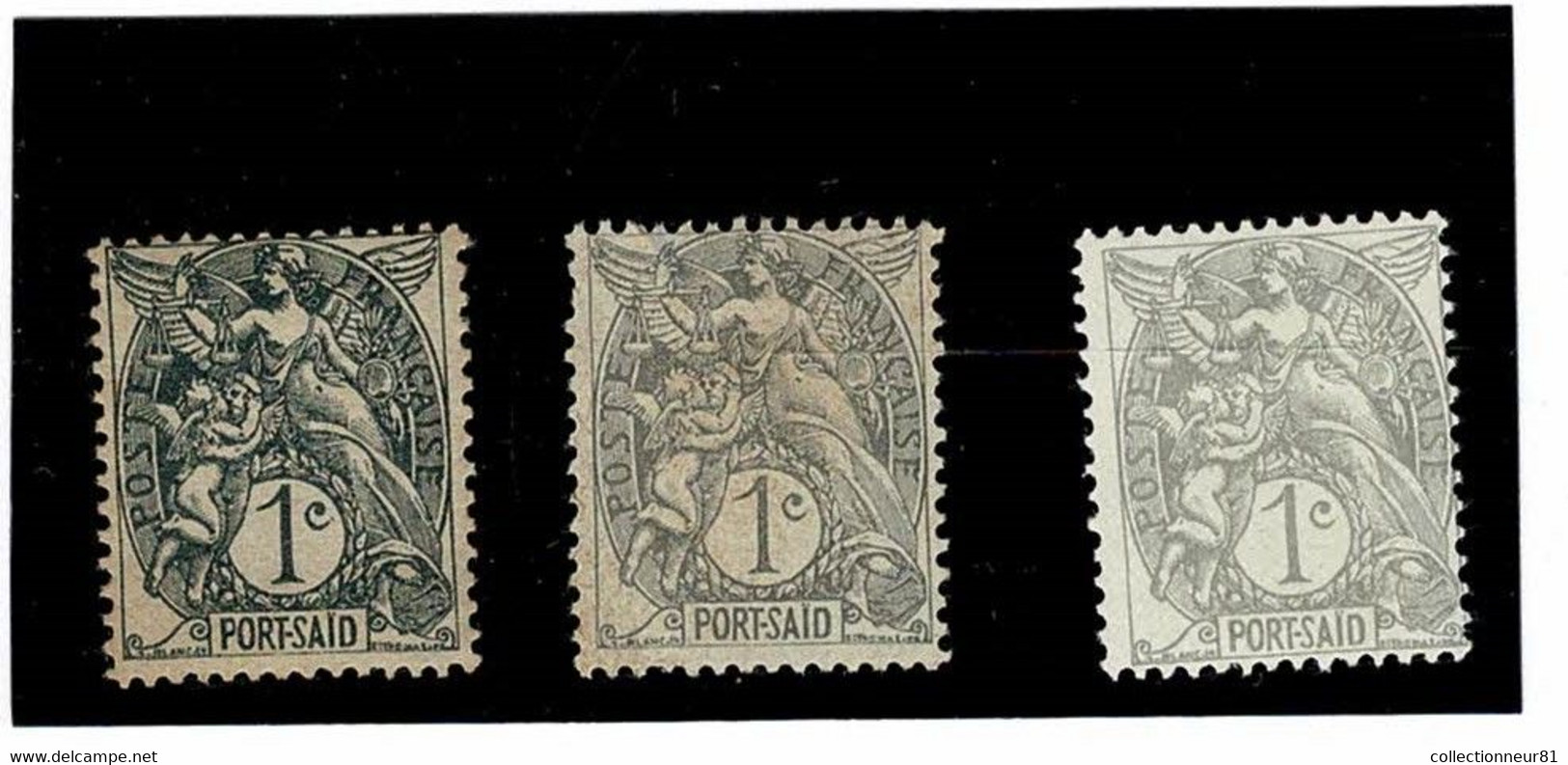 PORT SAID N° 20- 20a-20a* COTE 2.15€ - Neufs