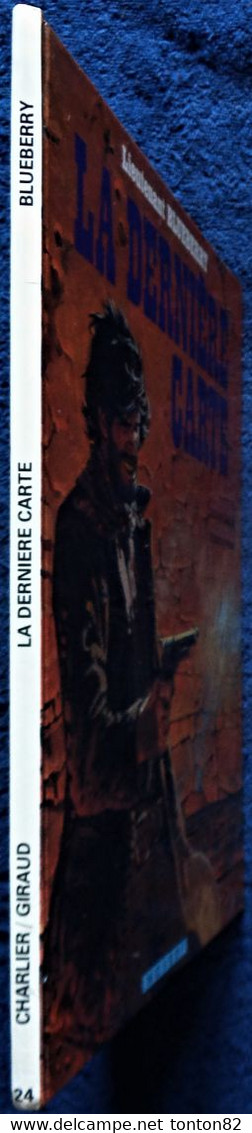 Charlier / Giraud - BLUEBERRY - N° 24 - La Dernière Carte - Novedi - ( E.O. 1983 )  . - Blueberry