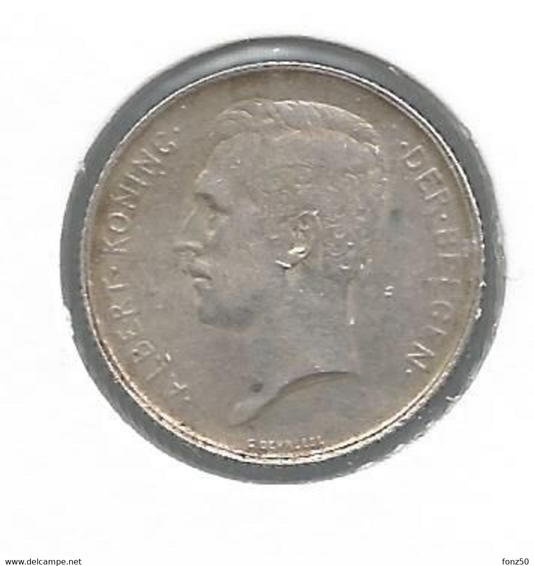 ALBERT I * 1 Frank 1913 Vlaams * Prachtig * Nr 11444 - 1 Franco