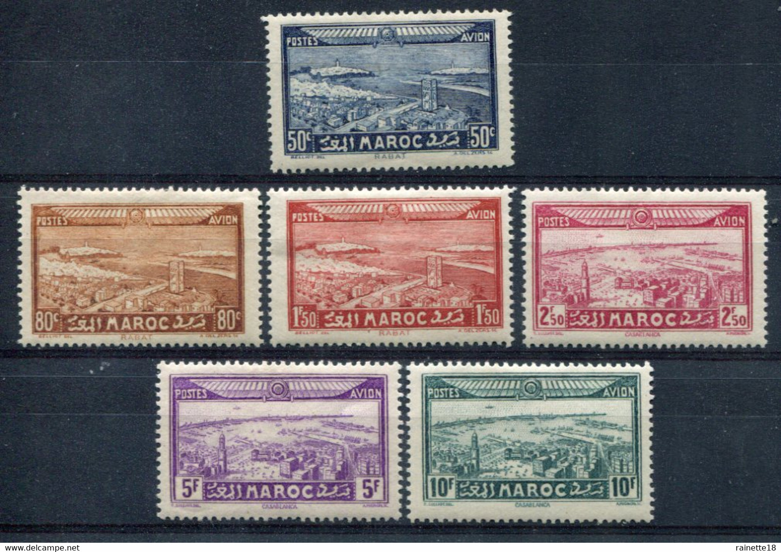 Maroc       PA  34/39 * - Airmail