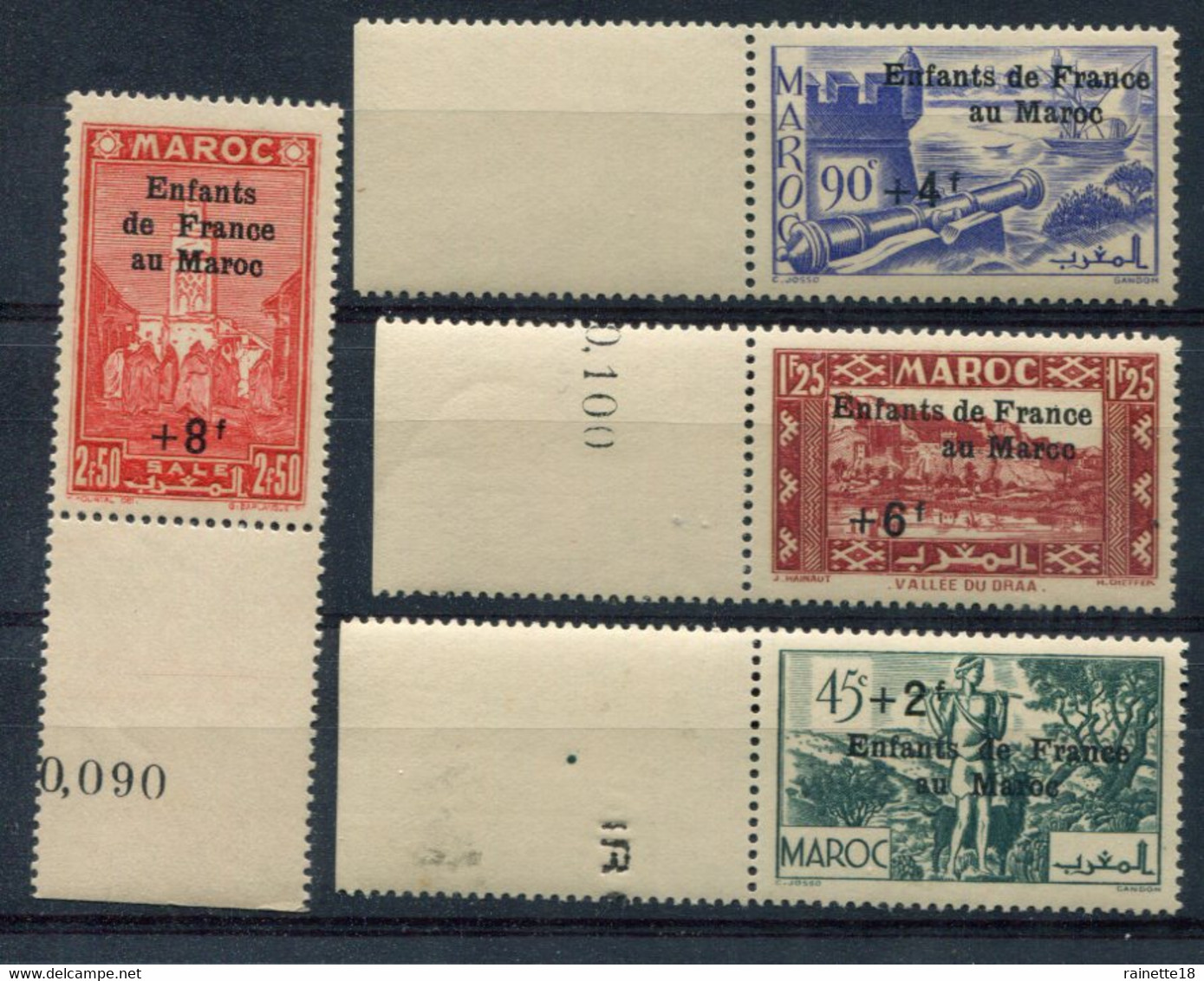 Maroc       200/203 **  BdF - Unused Stamps