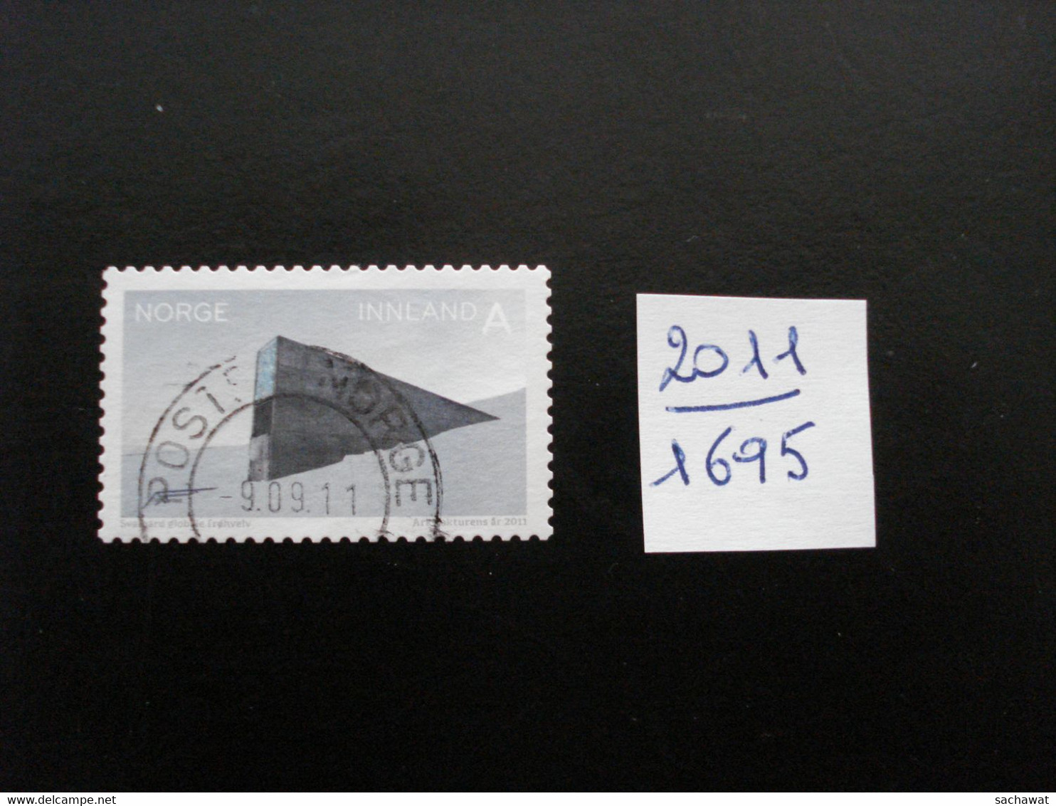 Norvège 2011 - Pavillon De Preikestolen - Y.T. 1697 - Oblitéré - Used - Used Stamps