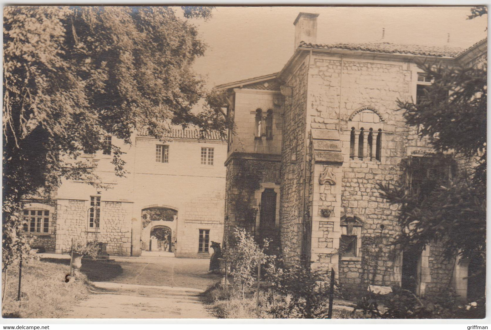 PONT L'ABBE D'ARNOULT PHOTO CARTE SEMINAIRE DE LA CHAUME TBE - Pont-l'Abbé-d'Arnoult