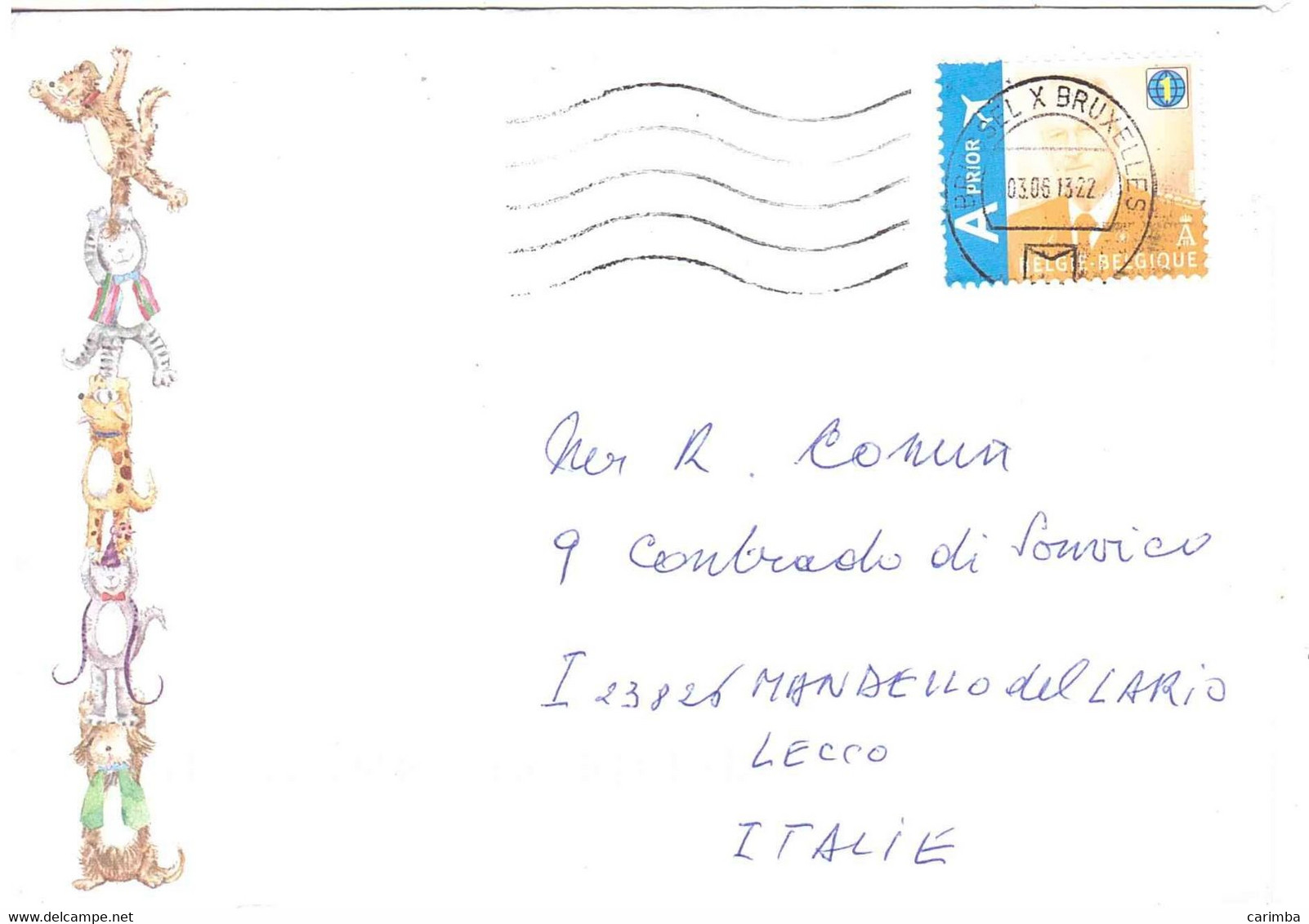 PRIOR LETTERA X ITALIA - Covers & Documents