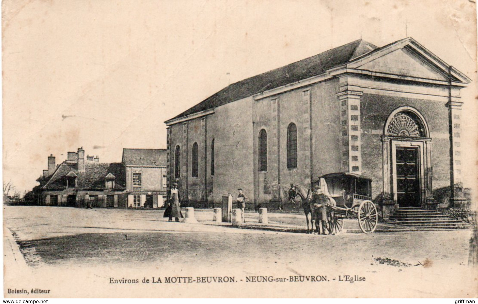 NEUNG SUR BEUVRON L'EGLISE TBE - Neung Sur Beuvron