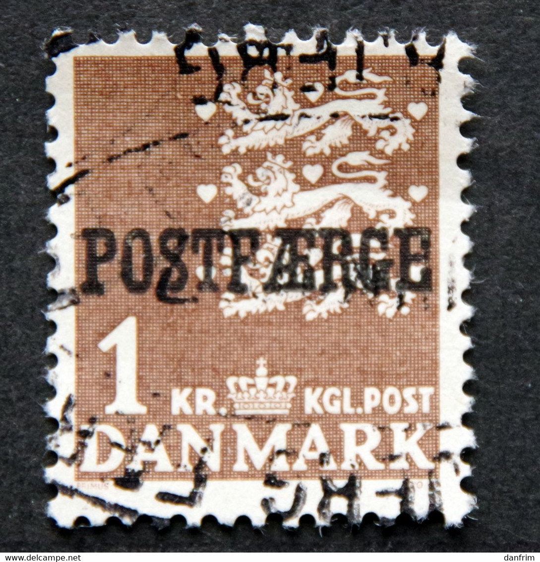 Denmark 1950 POSTFÆRGE Minr.34 I    (o )( Lot  G 1063 ) - Paquetes Postales