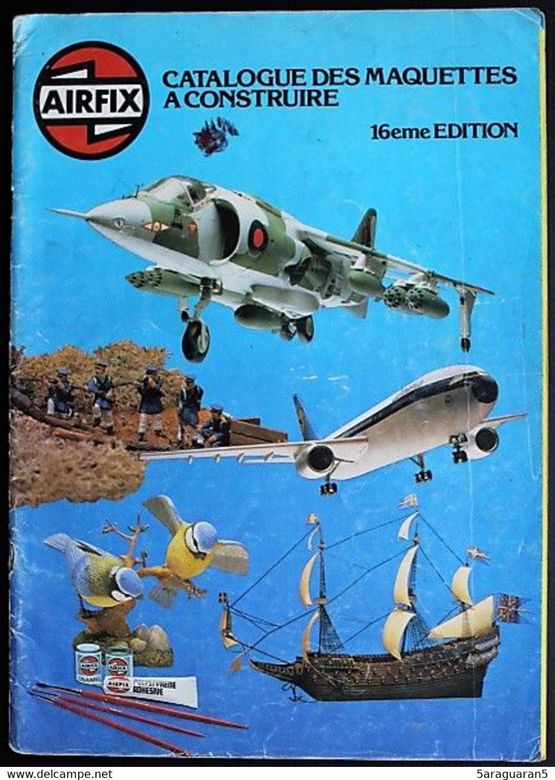 Catalogue Des Maquettes à Construire AIRFIX - 16ème édition - 1979 - Modélisme