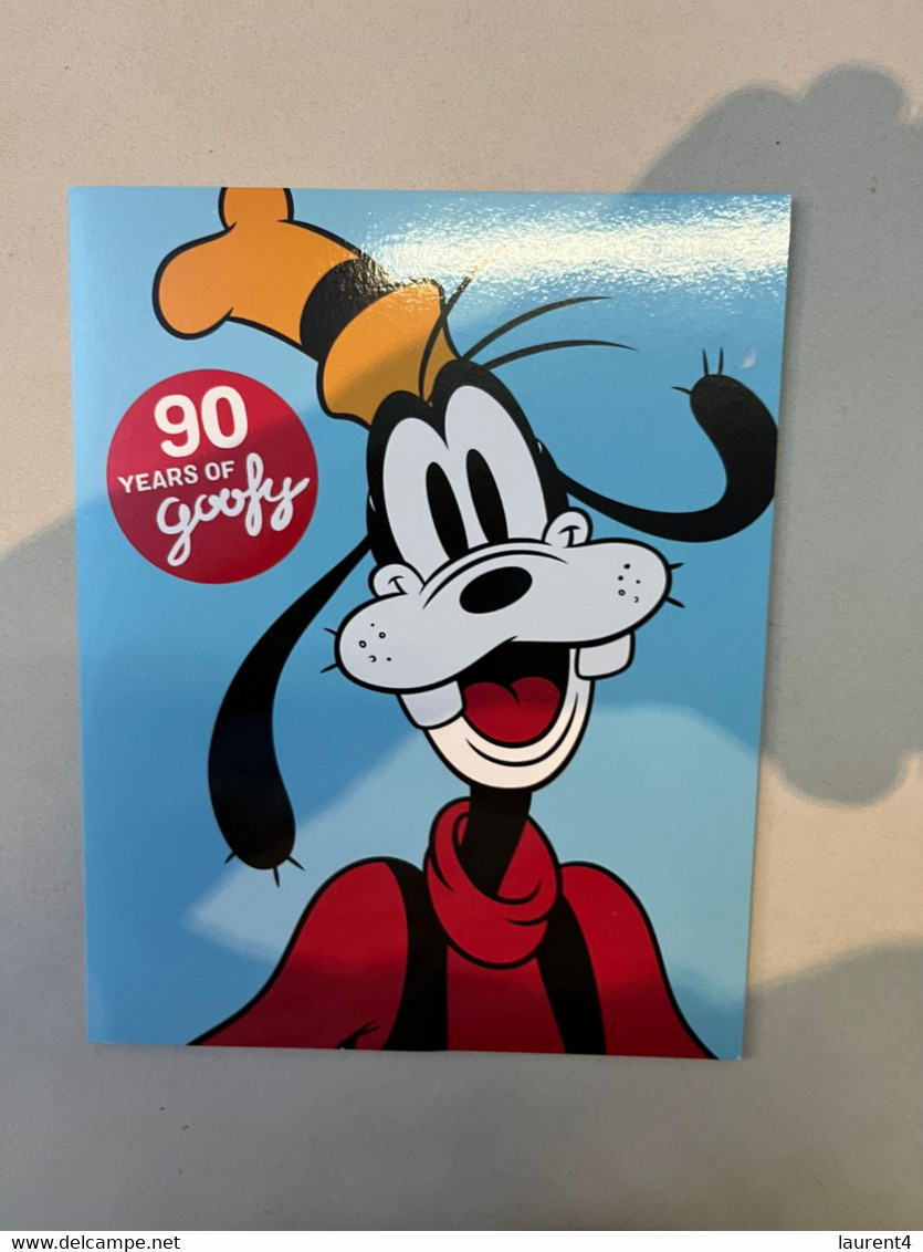 (folder 4-9-2022) Movie - 90 Years Of Goofy  (+ 1 Cover) Disney Cartoon Dog - Presentation Packs