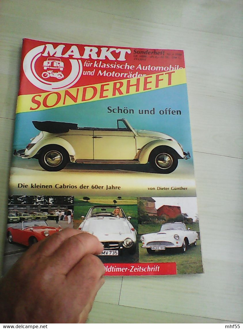 22 Autozeitschriften Markt für klassische Automobile un d Motorräder, 1985 -1990