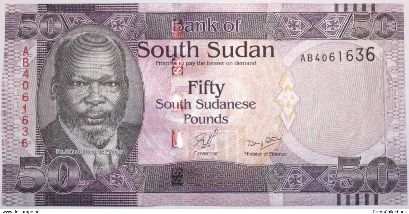 Soudan Du Sud - 50 Pounds - 2011 - PICK 9a - NEUF - South Sudan