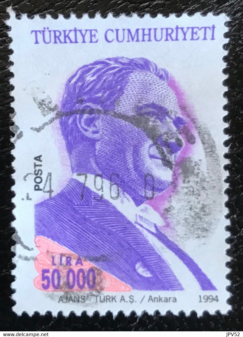 Türkiye Cumhuriyeti - Turkije - C11/21 - (°)used - 1994 - Michel 3031 - Kemal Atatürk - Used Stamps