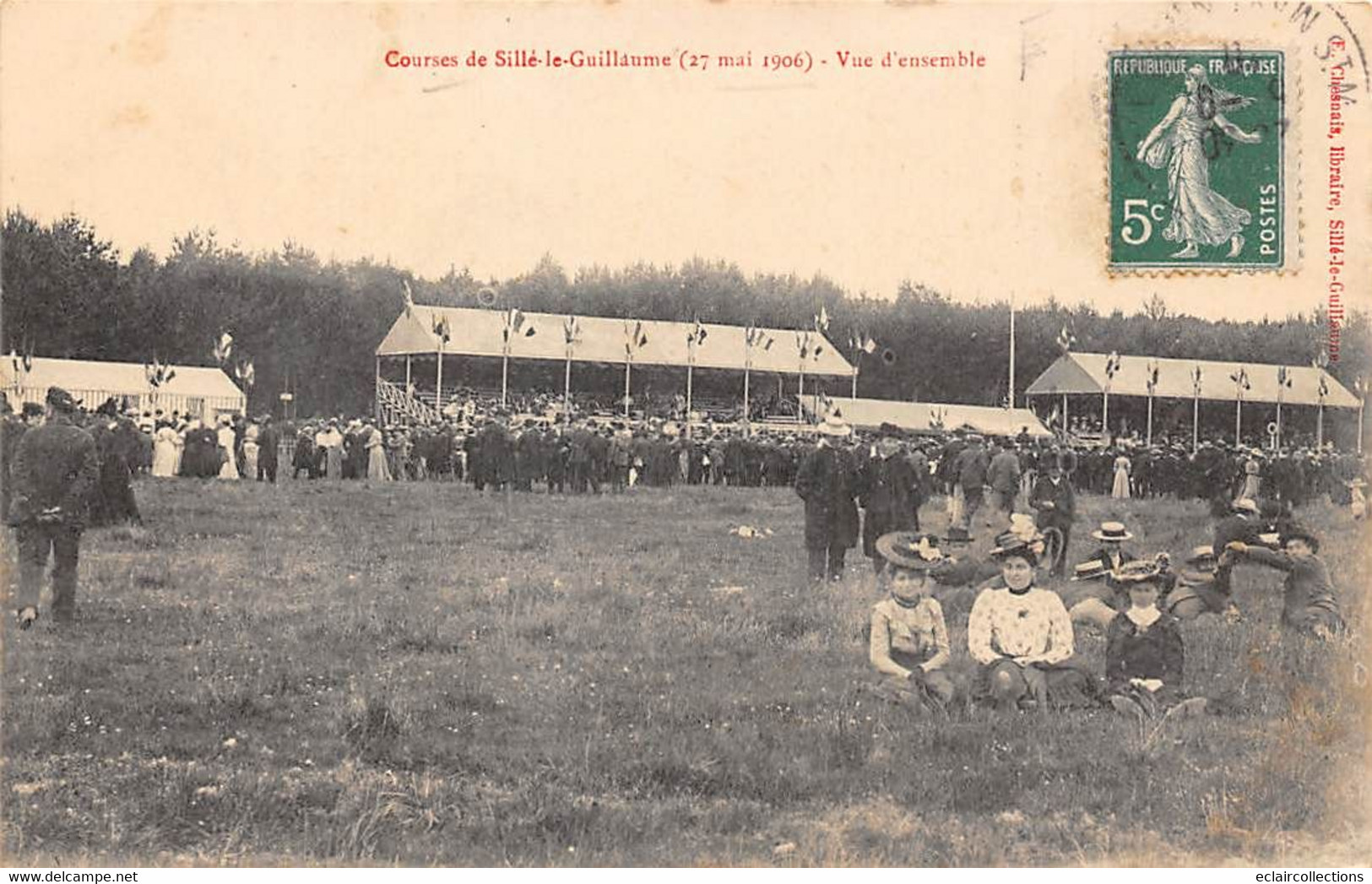 Sillé Le Guillaume          72          Hippisme. Courses. Vue D'ensemble               (voir Scan) - Sille Le Guillaume