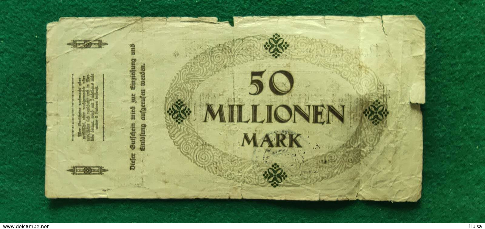 GERMANIA Zweibrücken 50 Milioni  MARK 1923 - Mezclas - Billetes