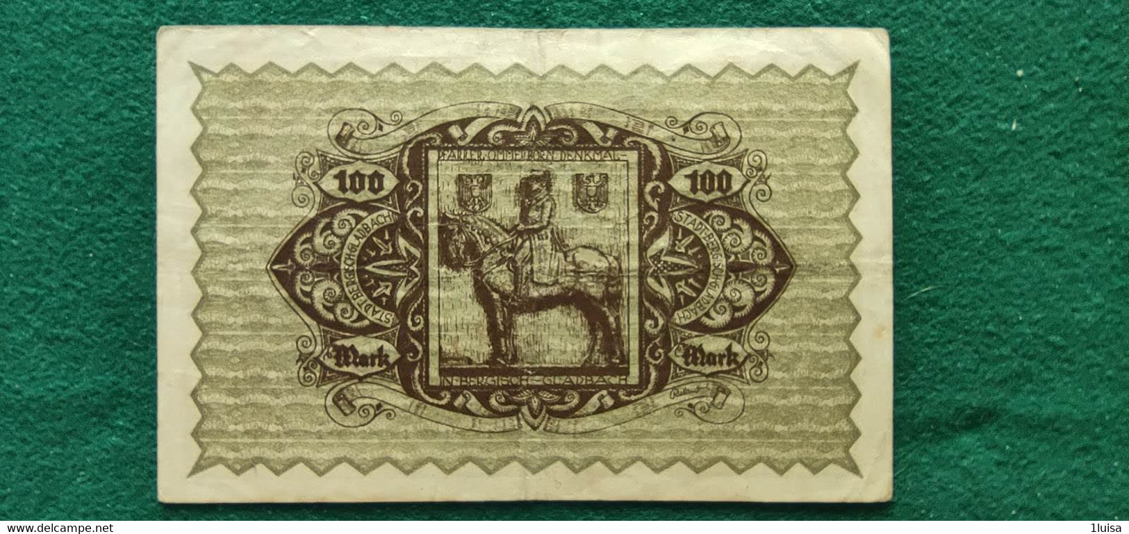 GERMANIA Bergisch 100 MARK 1922 - Vrac - Billets