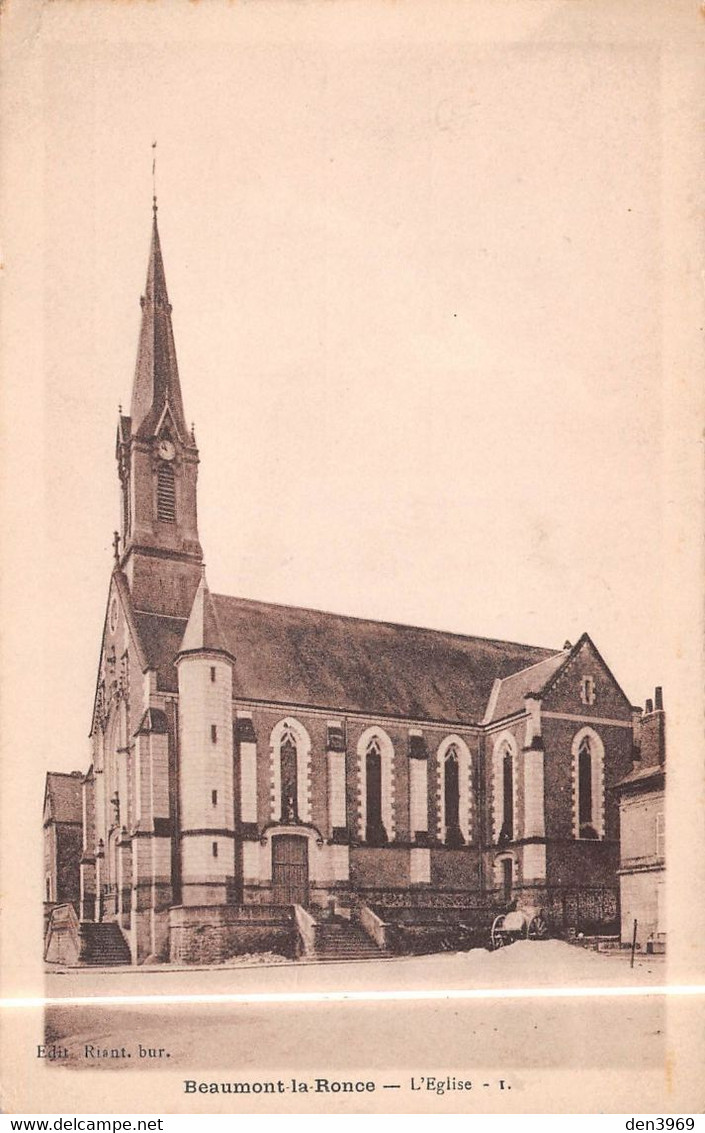 BEAUMONT-la-RONCE (Indre-et-Loire) - L'Eglise - Beaumont-la-Ronce