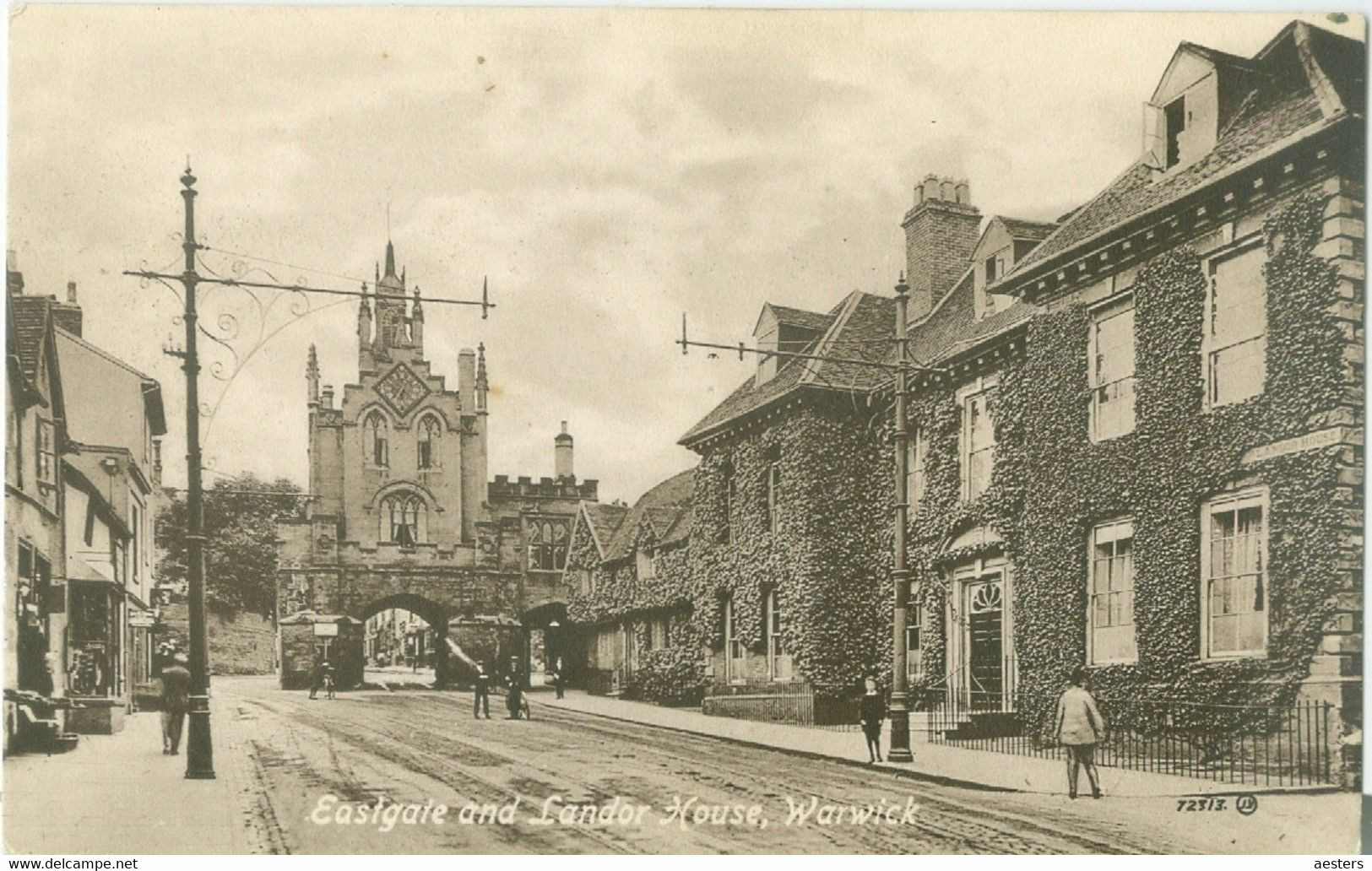 Warwick; Eastgate And Landor House - Not Circulated. (Valentine's) - Warwick