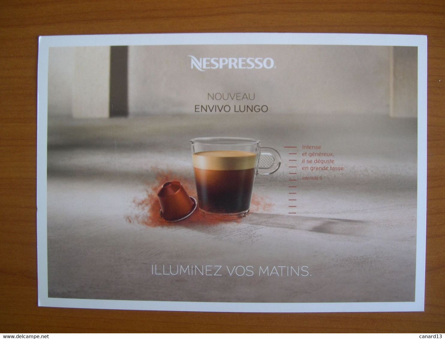 Entier Postal Carte Publicitaire Nespresso - Private Stationery