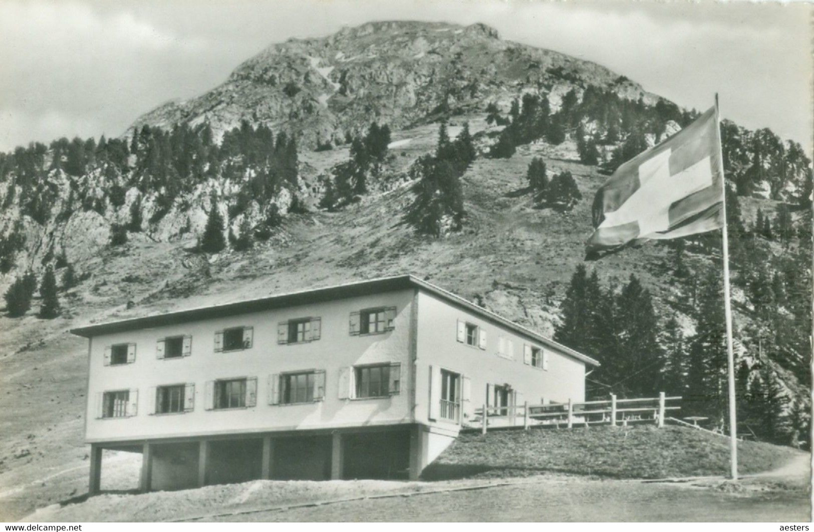 Château-d'Œx; Restaurant De La Braye - Non Voyagé. (A. Deriaz - Baulmes) - Baulmes