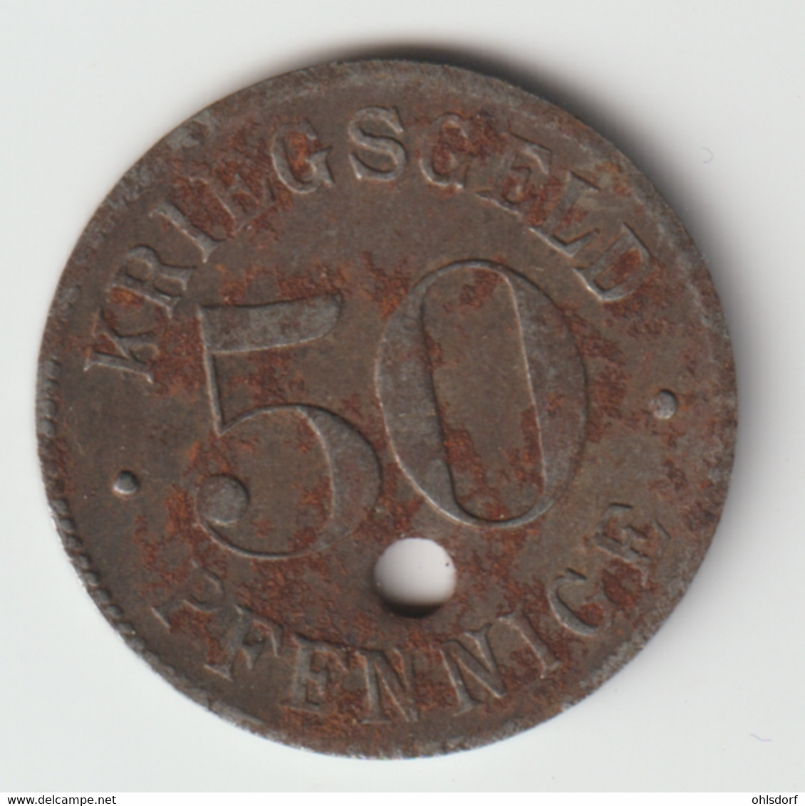 DEUTSCHES REICH - HEIDELBERG: 50 Pfennig, Notgeld, Funck 203.2 - 50 Pfennig