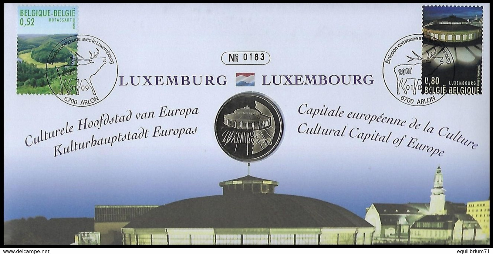 NUMISLETTER 3676/3677° - Émission Commune Avec La Luxembourg / Gemenschappelijke Uitgifte Met Luxemburg - Numisletters