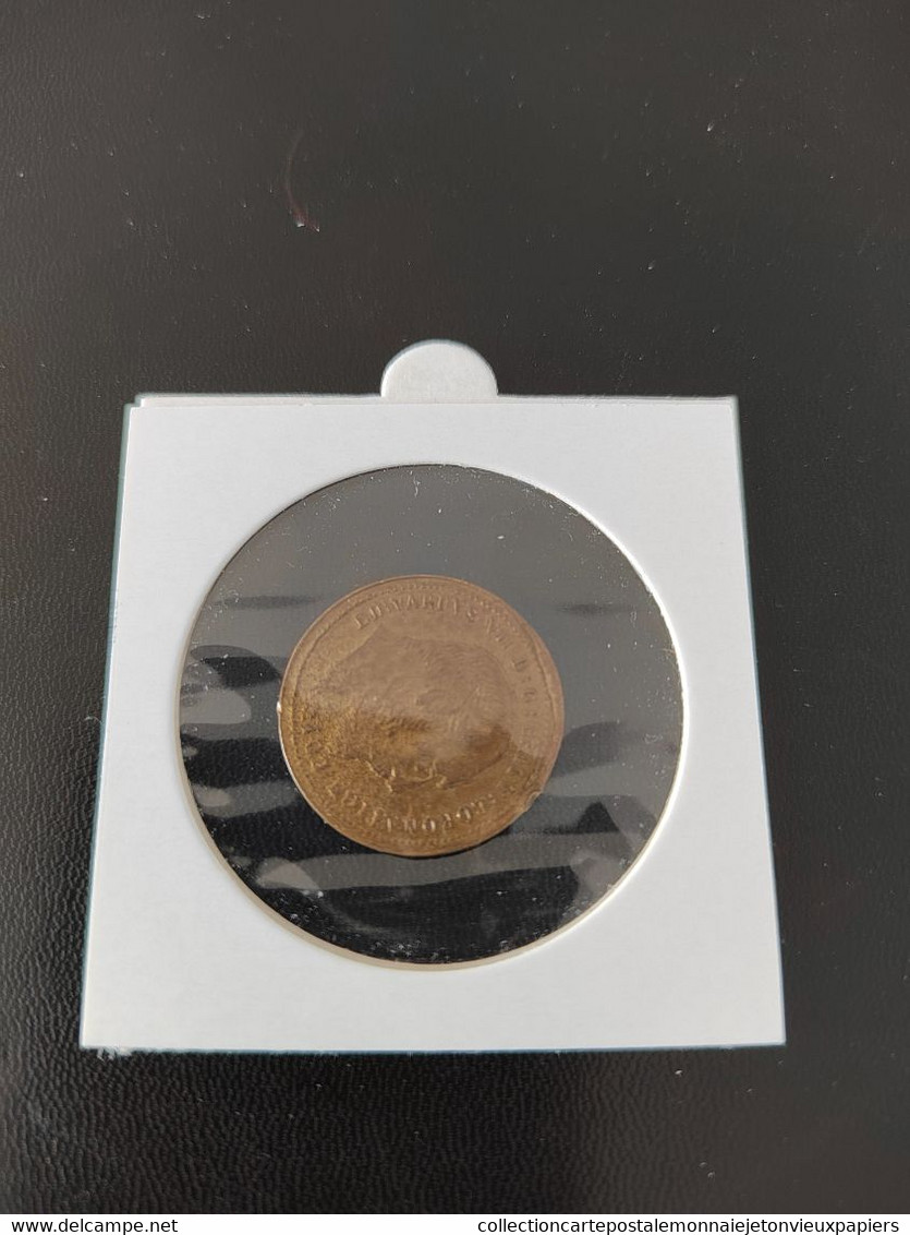 Royaume-Uni - Médaille (Coronation Coin) Du Couronnement D'Edward VII 1902 en L Etat Sur Les Photos - Adel