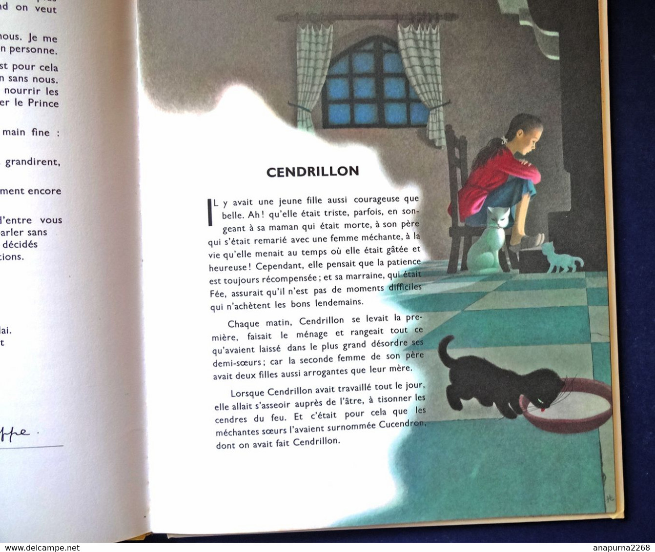 CENDRILLON.....LE CHAT BOTTE......PEAU D'ANE......LES FEES....CONTES DE PERRAULT....ILLUSTRATIONS J. C HUENS.....1968 - Casterman