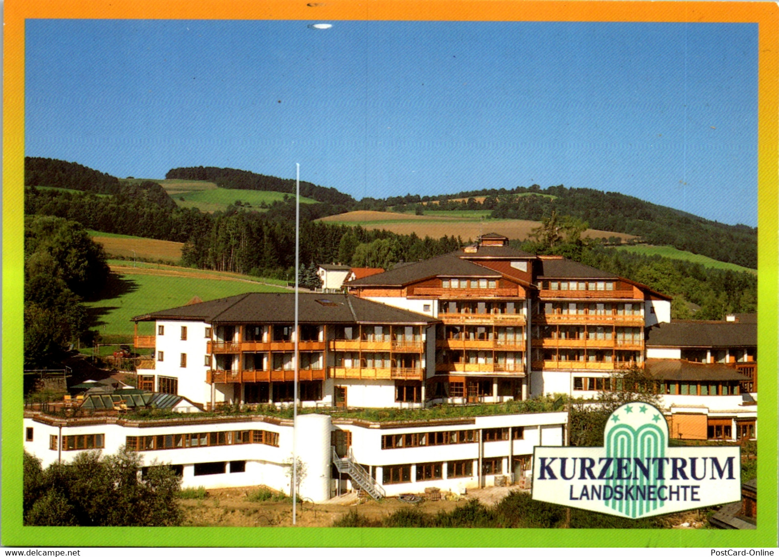 37095 - Niederösterreich - Bad Schönau , Kurzentrum Landsknechte - Gelaufen 2003 - Wiener Neustadt