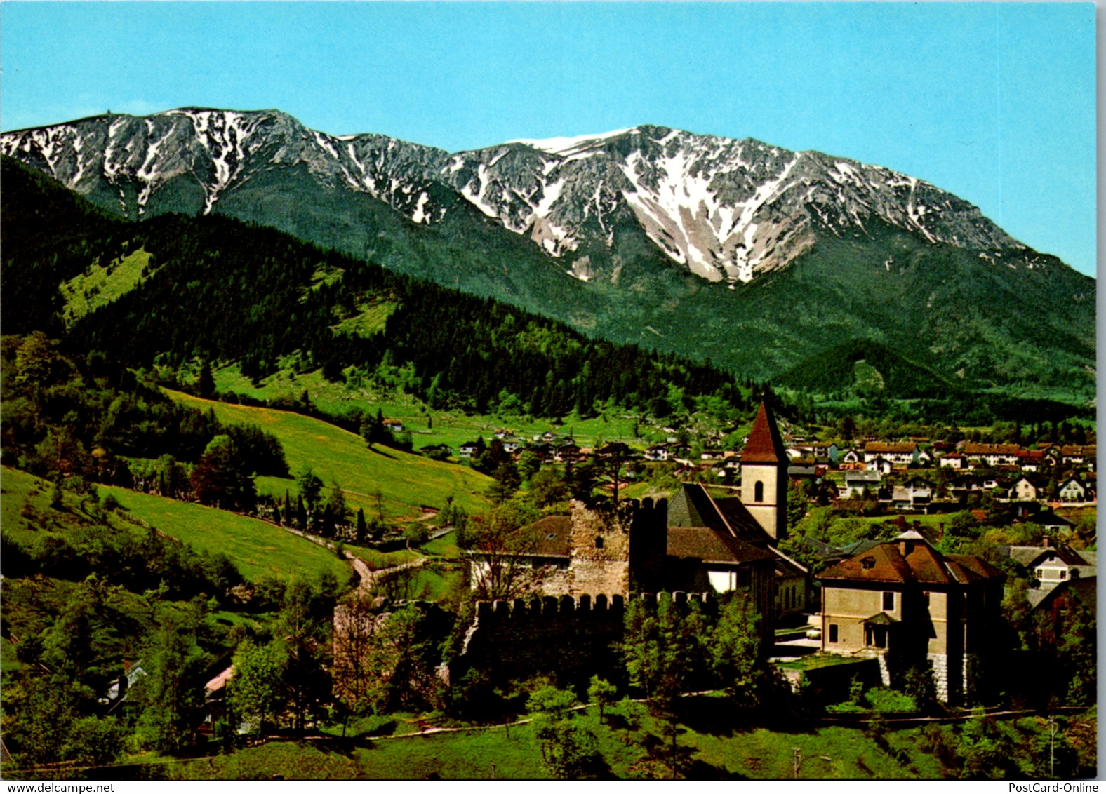 37155 - Niederösterreich - Puchberg Am Schneeberg , Blick Zum Schneeberg - Nicht Gelaufen - Schneeberggebiet