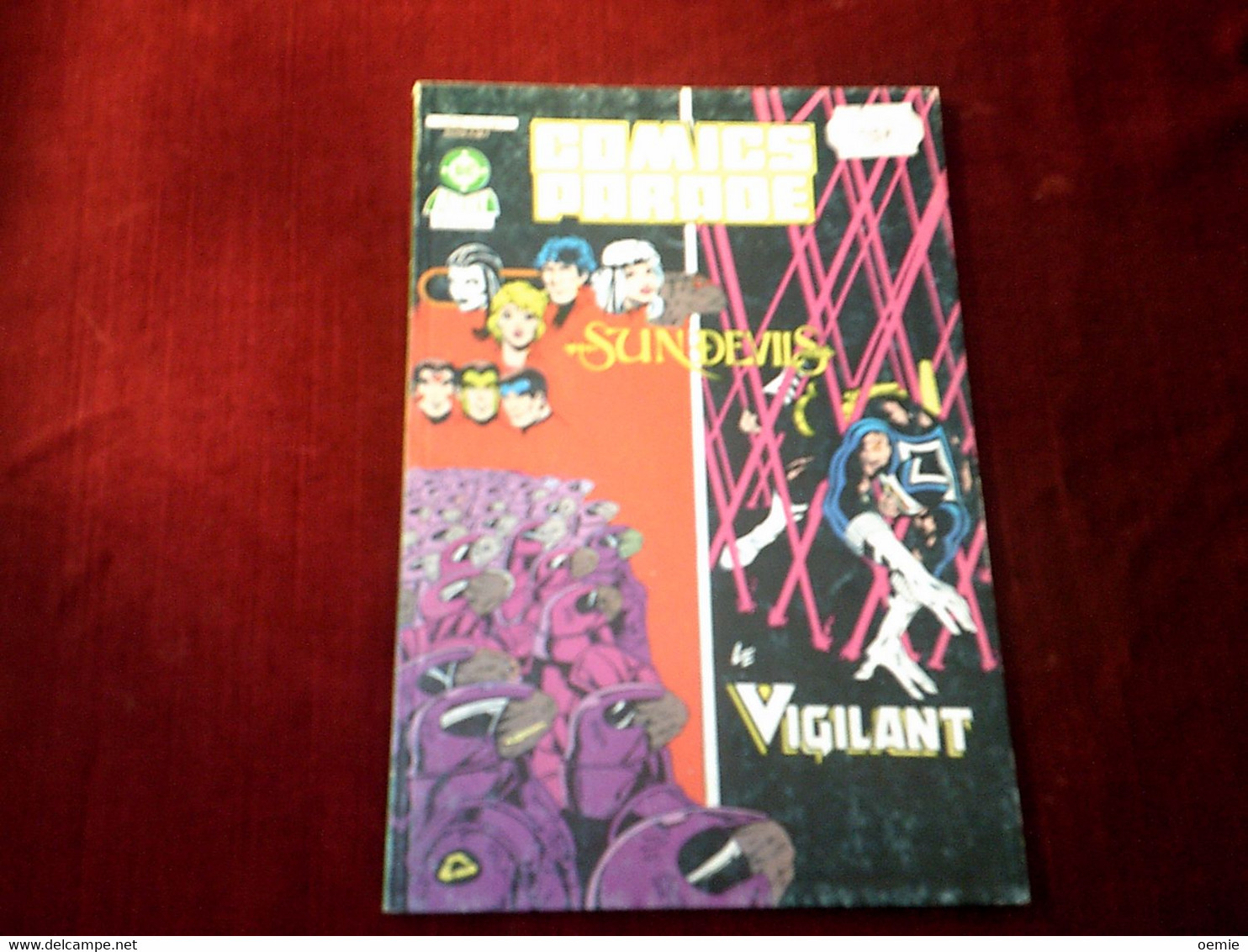 COMICS PARADE N° 9   SUNDEVILS  LE VIGILANT - Sammlungen