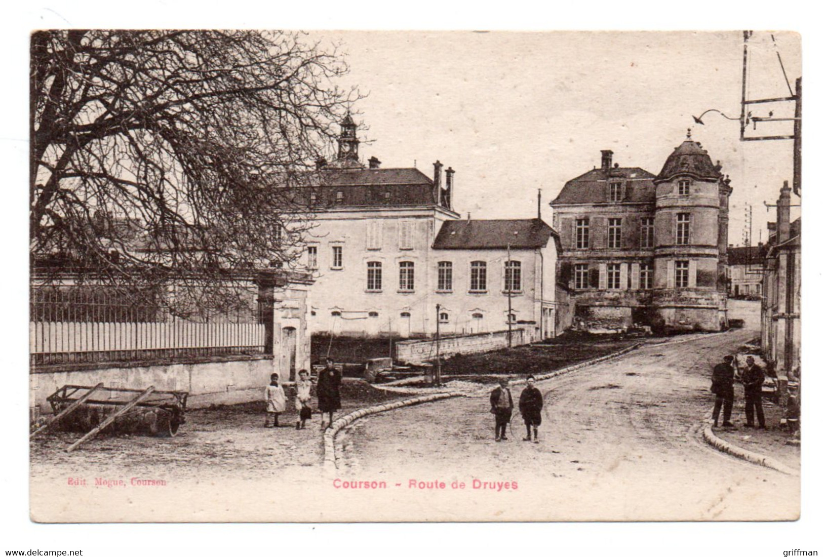 COURSON LES CARRIERES ROUTE DE DRUYES TBE - Courson-les-Carrières