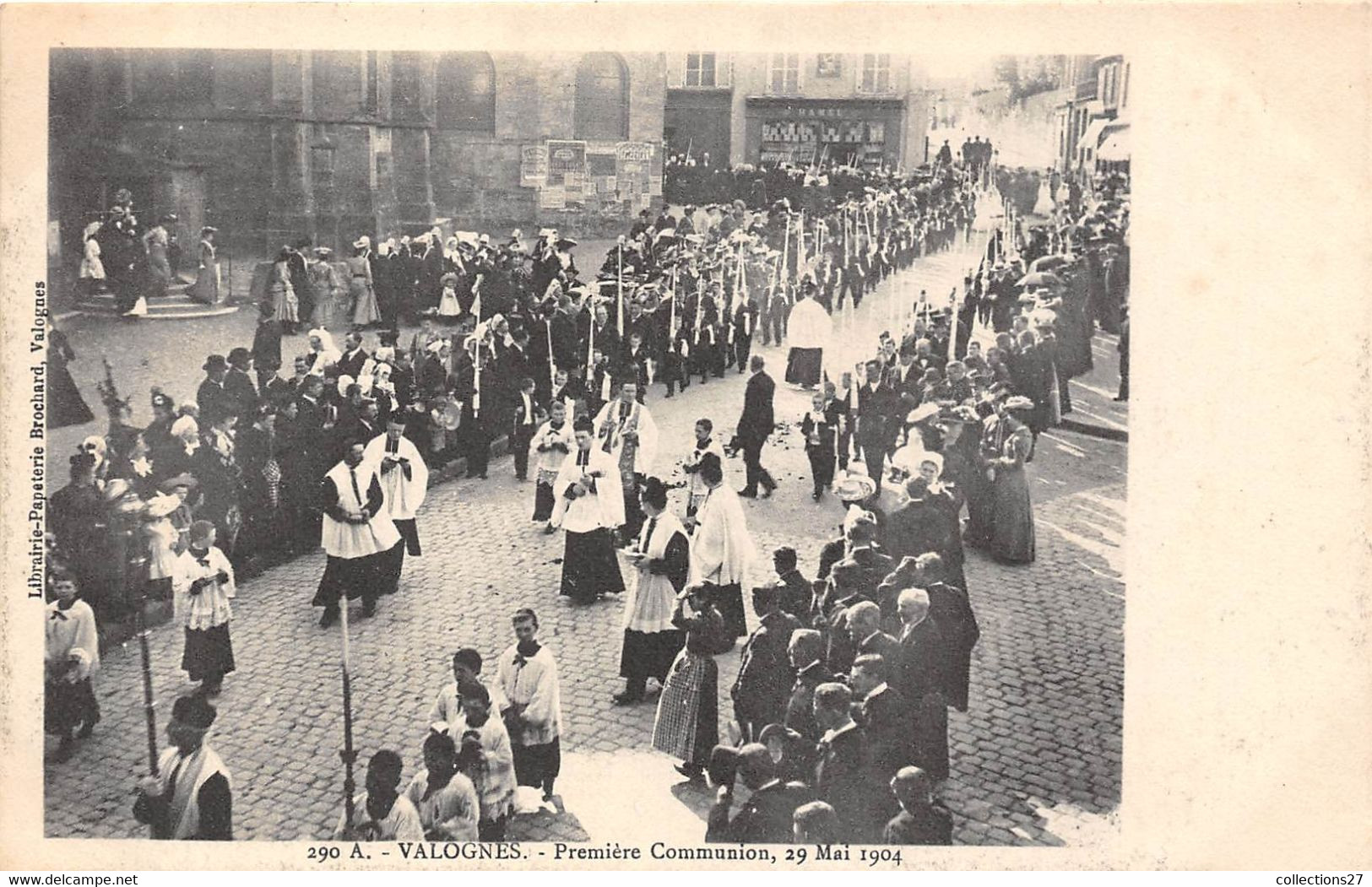 50-VALOGNES- PREMIERE COMMUNION 29 MAI 1904 - Valognes