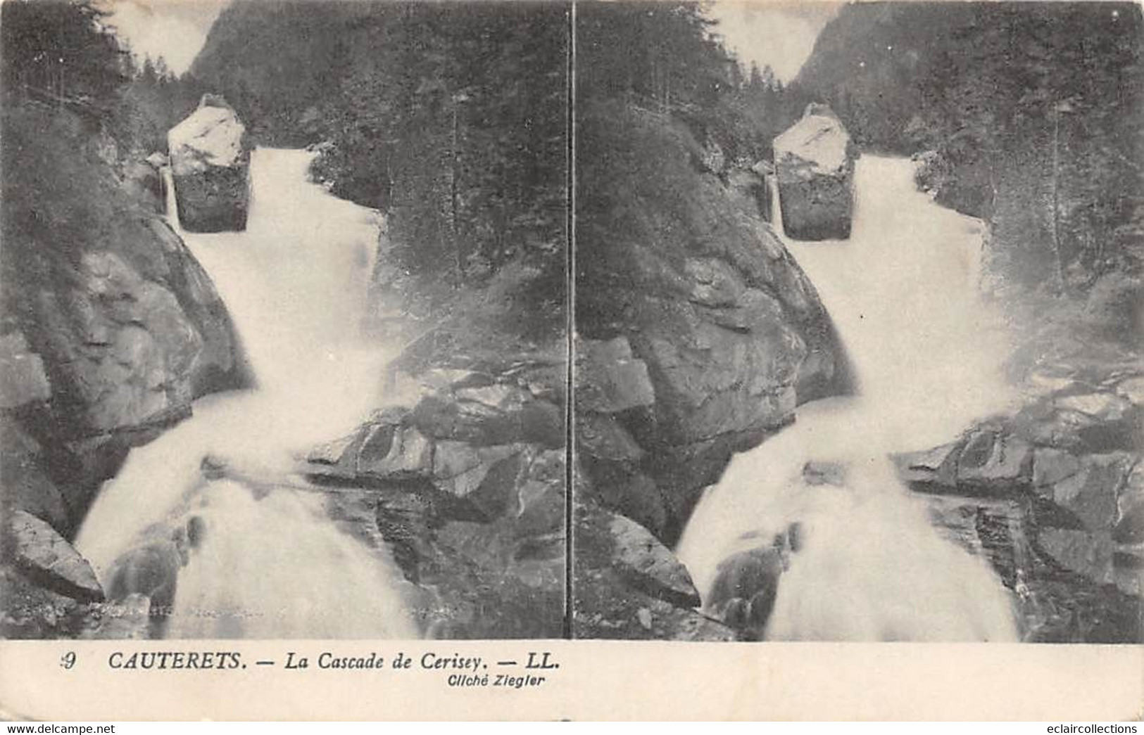 Cartes Stéréos.   16  Cartes   Gavarnie. Lourdes. Cauterets     (voir Scan) - Stereoscope Cards