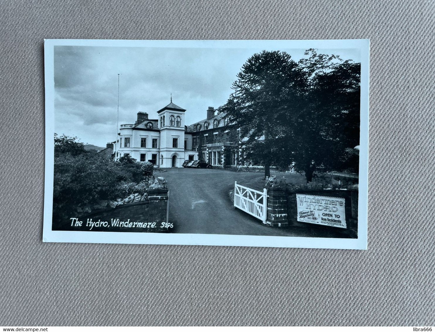 The Hydro - WINDERMERE S196 / SANDERSON & DIXON Ambleside - 1956 - Windermere