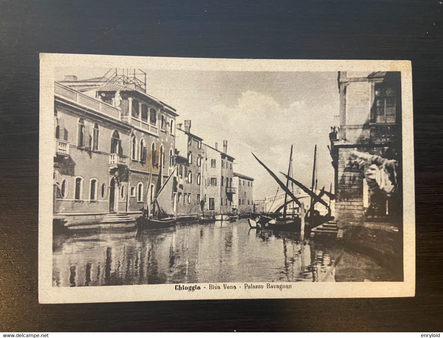 Chioggia Riva Vena Palazzo Ravagnan 1946 Viaggiata Luogotenenza - Chioggia