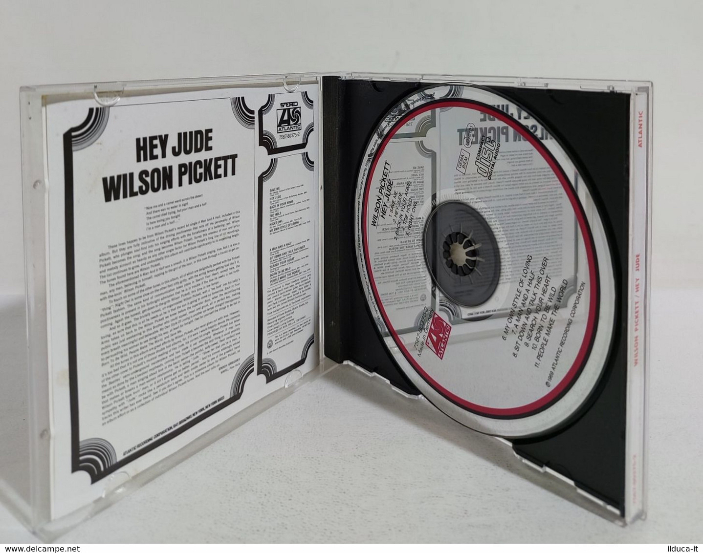 I108037 CD - WILSON PICKETT - Hey Jude - Atlantic 1996 - Soul - R&B