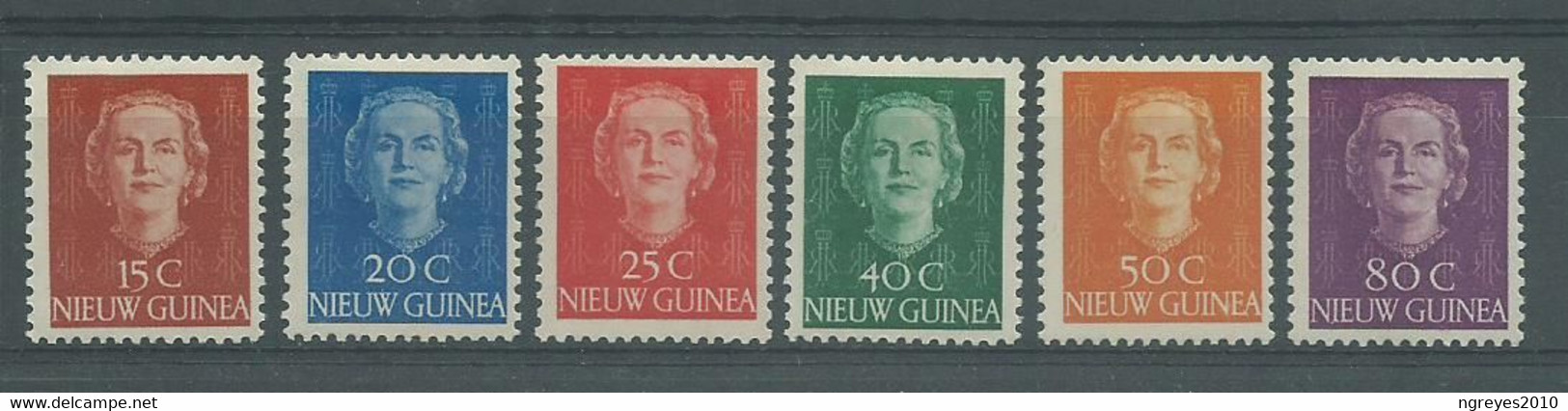 220042234  NUEVA GUINEA HOLANDESA.  YVERT  .  Nº  10/8  */MH (EXCEPT Nº 13/15/17) - Nouvelle Guinée Néerlandaise