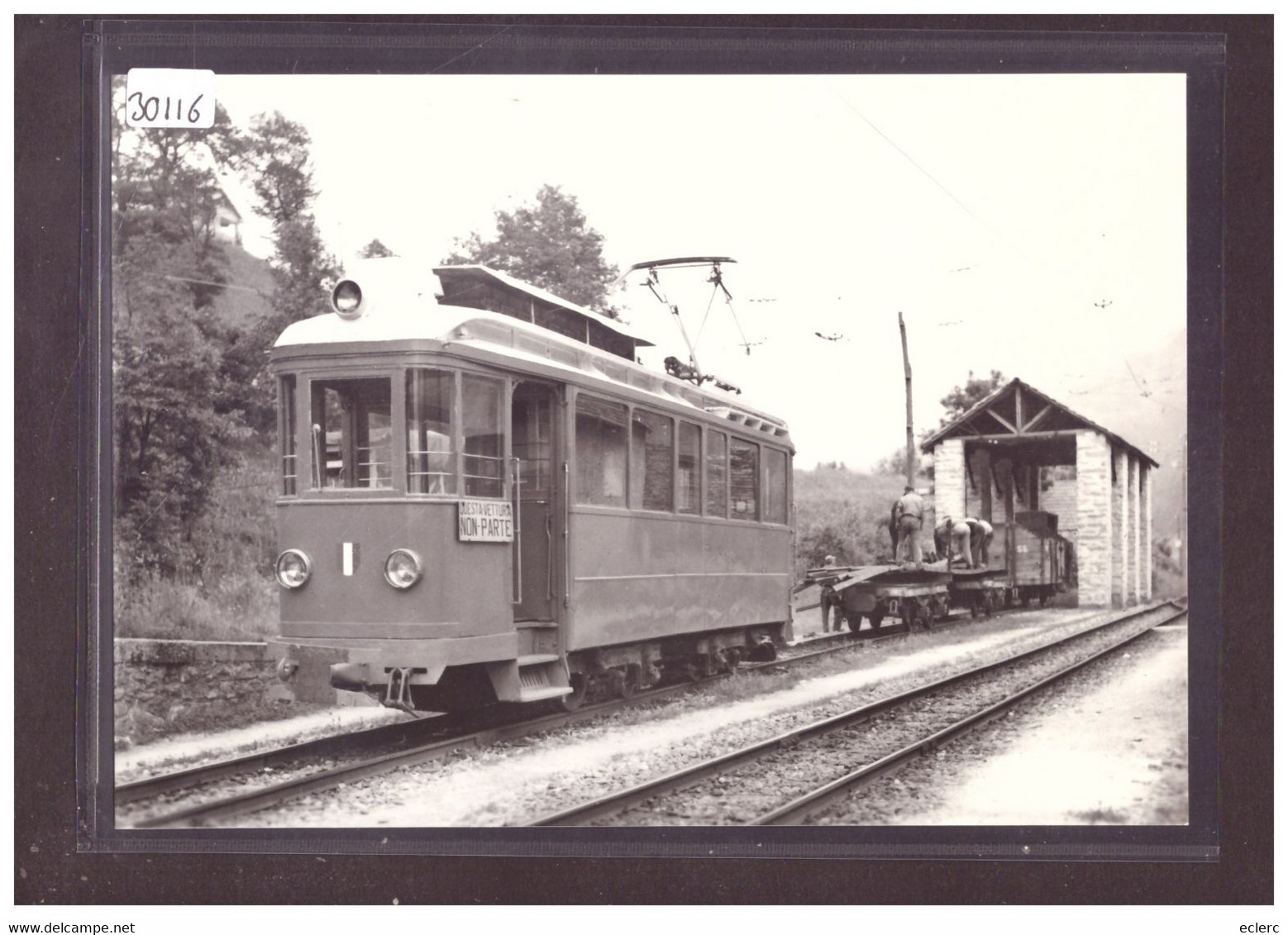 FORMAT 10x15cm - SSIF - DOMODOSSOLA LOCARNO - REPRO ANNEES 70 - LEUTWILER VERLAG - TRAIN - BAHN - TB - Wiler Bei Utzenstorf