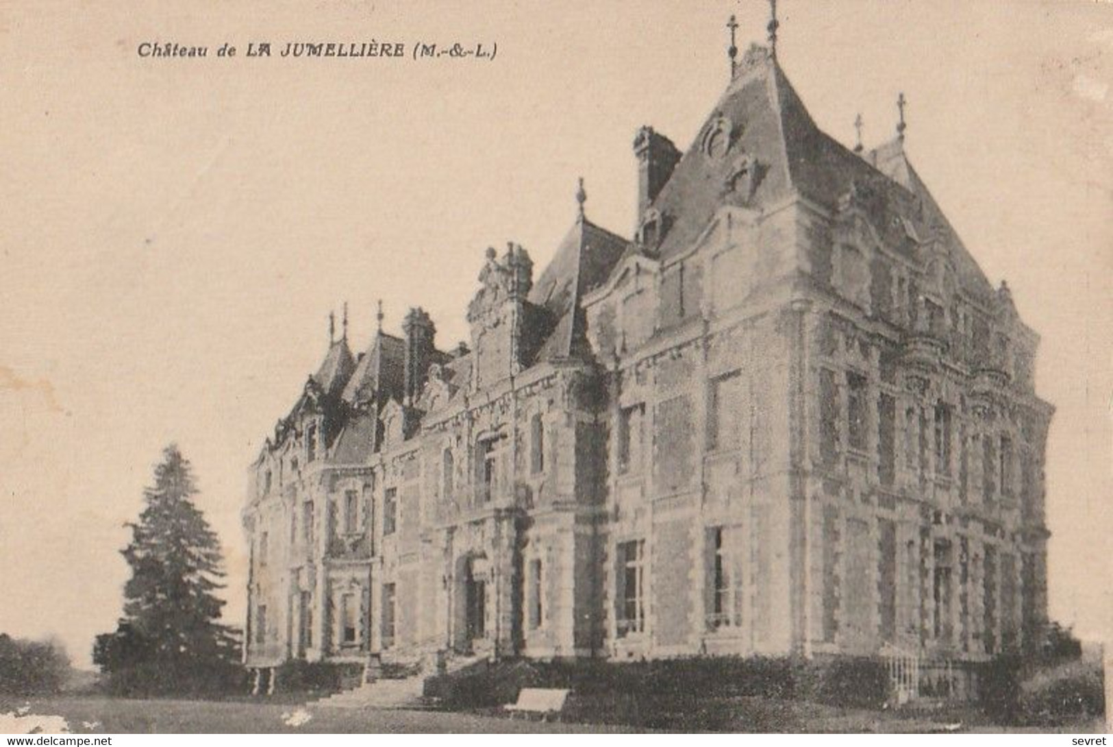 Château De LA JUMELIERE. - Cliché RARE - Otros & Sin Clasificación