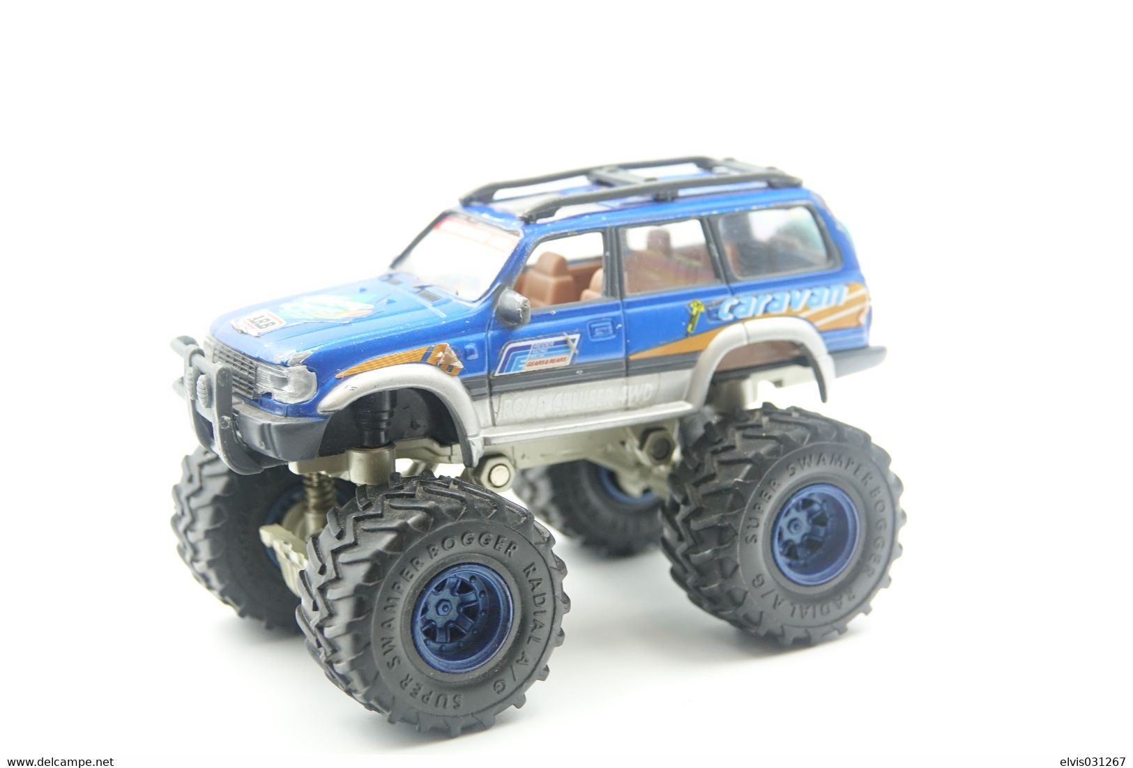 KENTOYS : Road Cruiser 4WD Caravan , 1998's (like Matchbox / Lesney ) - Matchbox