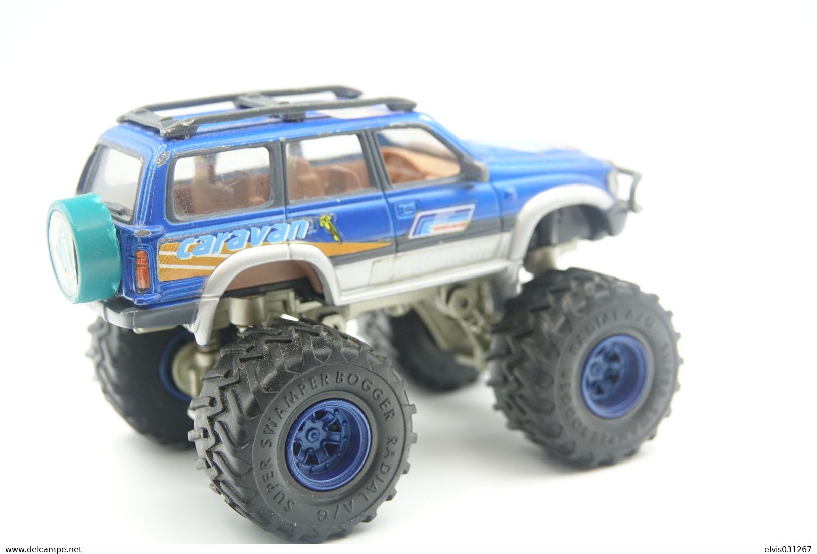 KENTOYS : Road Cruiser 4WD Caravan , 1998's (like Matchbox / Lesney ) - Matchbox