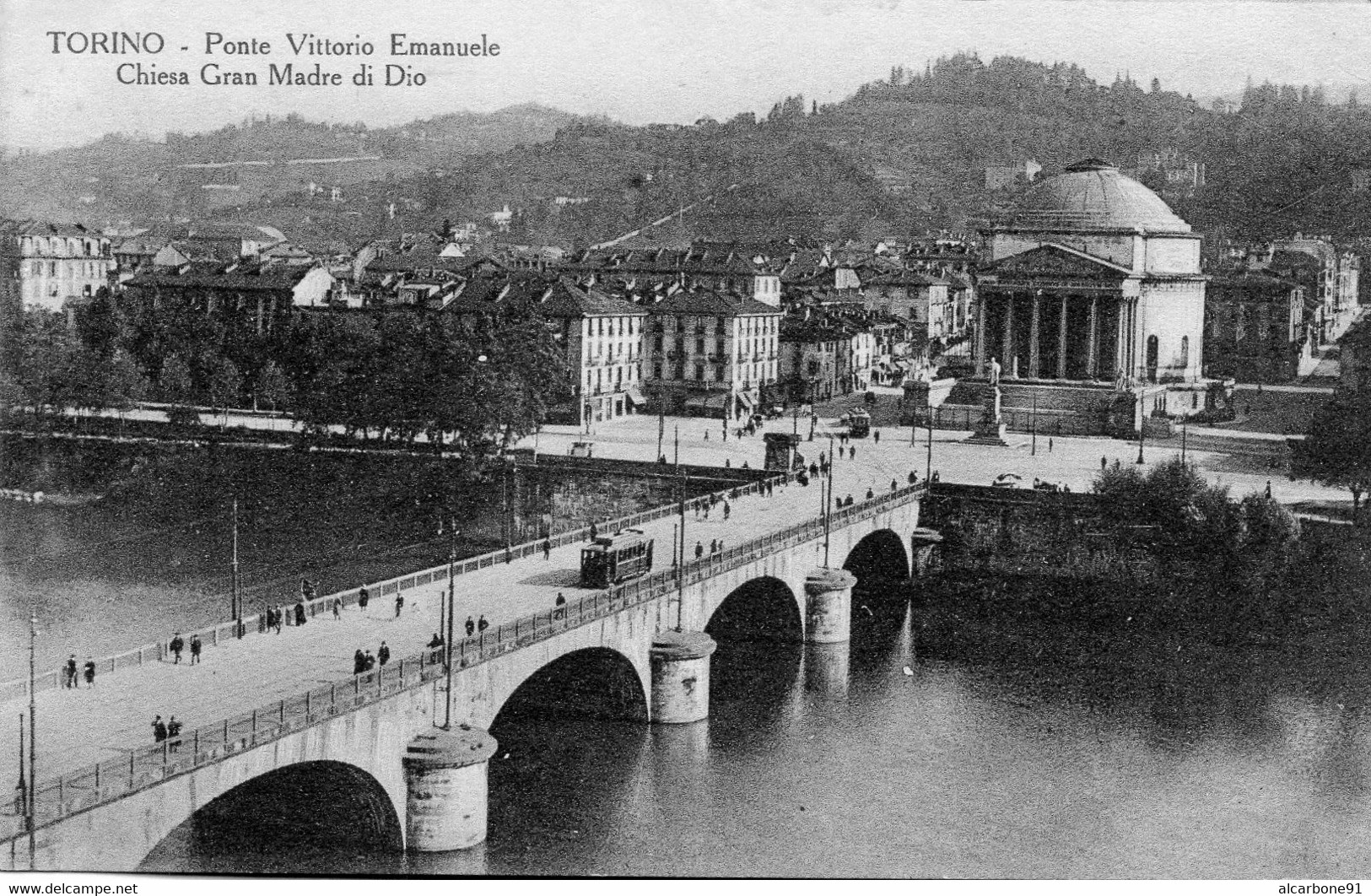 TORINO - Ponte Vittorio Emanuele - Chiesa Gran Madre Di Dio - Brücken