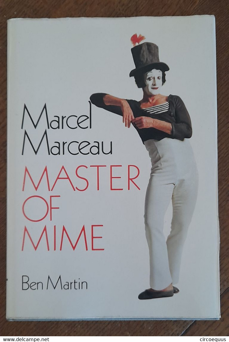 Marcel Marceau Book Livre Mime Photos - Fotografie