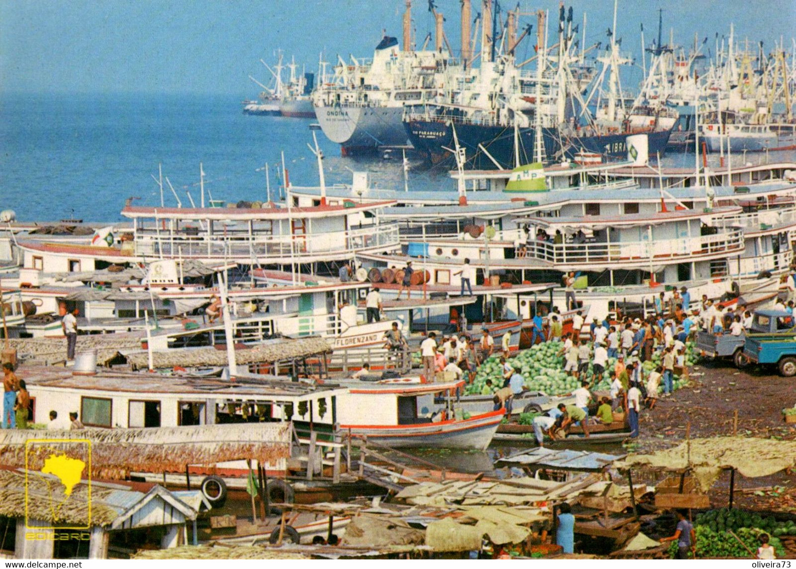 BRASIL - MANÁUS - Rampa Do Mercado - Manaus