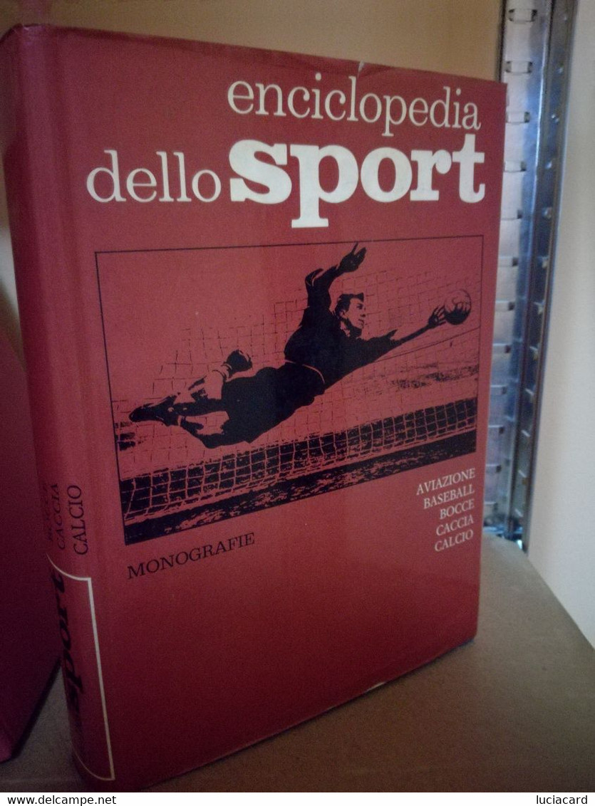 ENCICLOPEDIA DELLO SPORT, AVIAZIONE, BASEBALL, BOCCE, CACCIA, CALCIO - Juegos