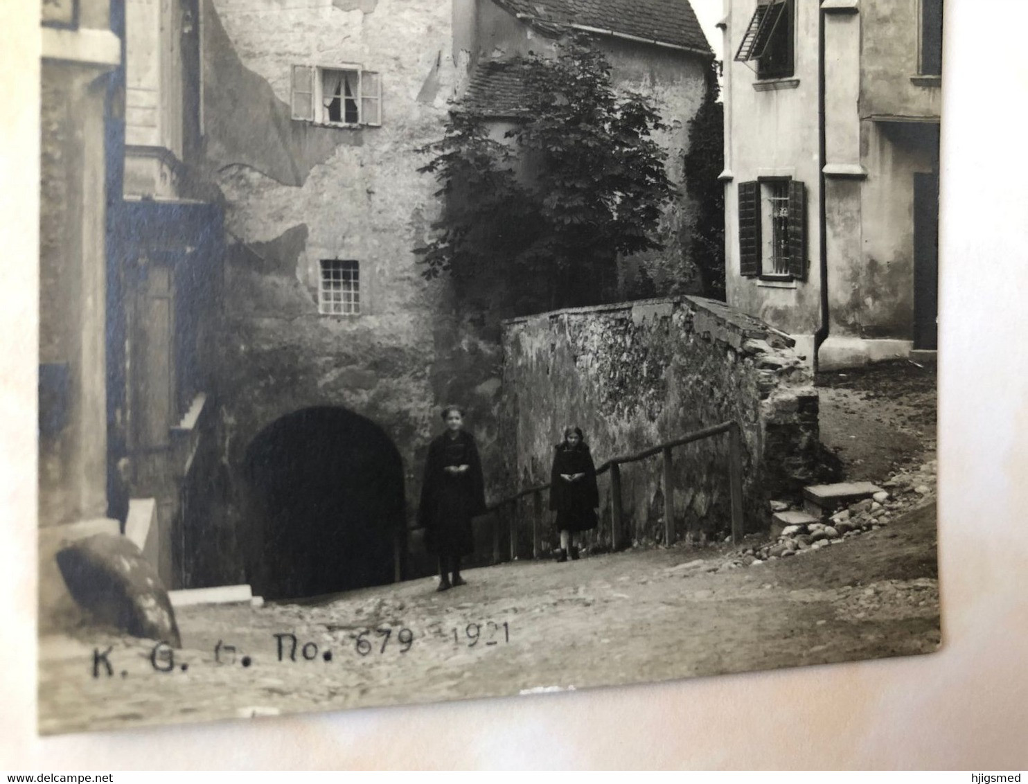 Austria Österreich Frohnleiten Tabor Young Girls Gate Tunnel RPPC Real Photo 14735 Post Card POSTCARD - Frohnleiten