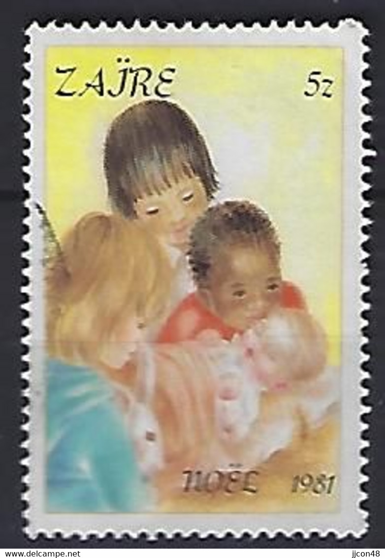 Congo-Zaire 1981  Weihnachten  5z  (o) Mi.744 - Oblitérés