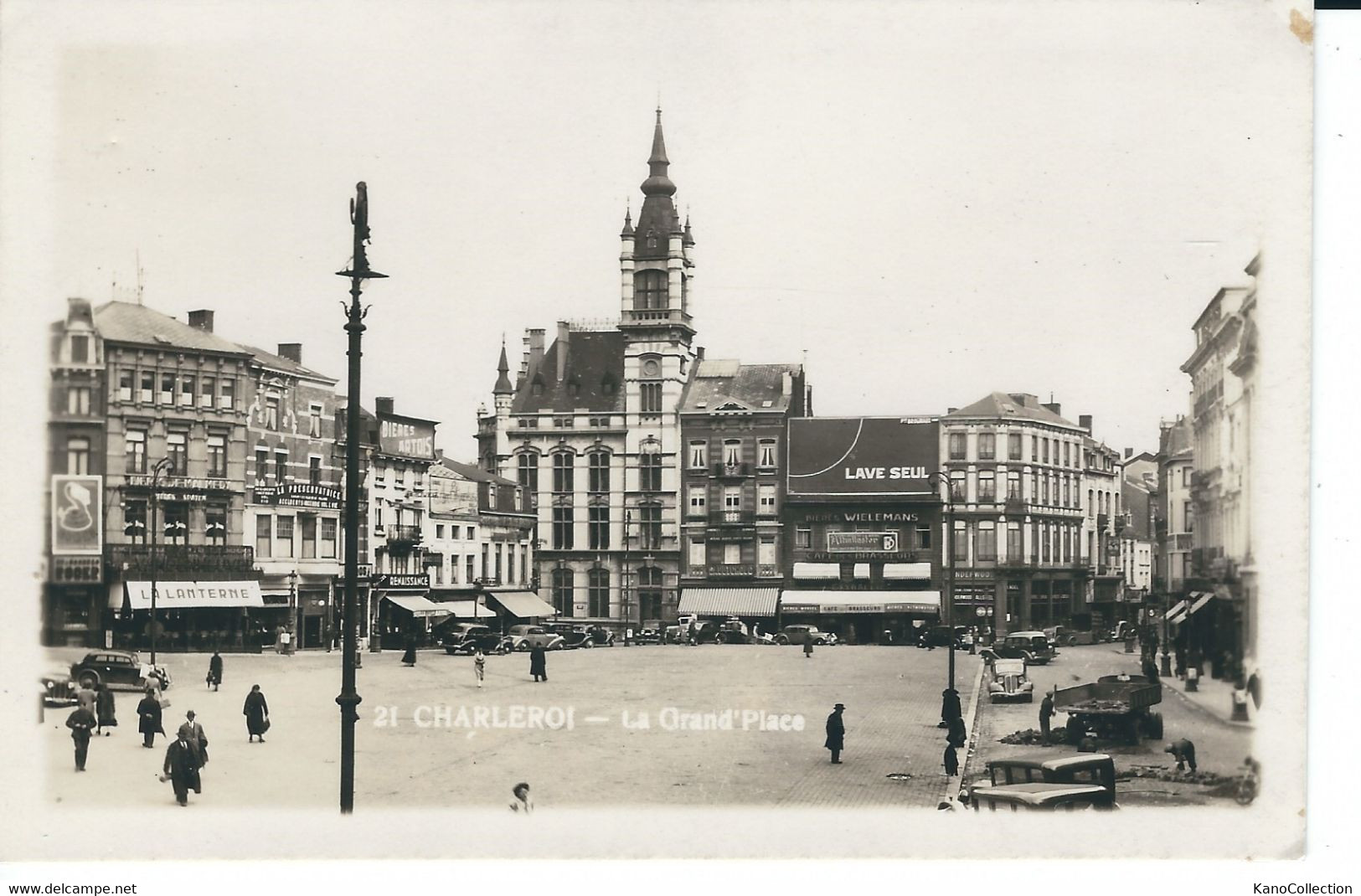 Charleroi, Grand Place, Foto-AK, Nicht Gelaufen - Charleroi