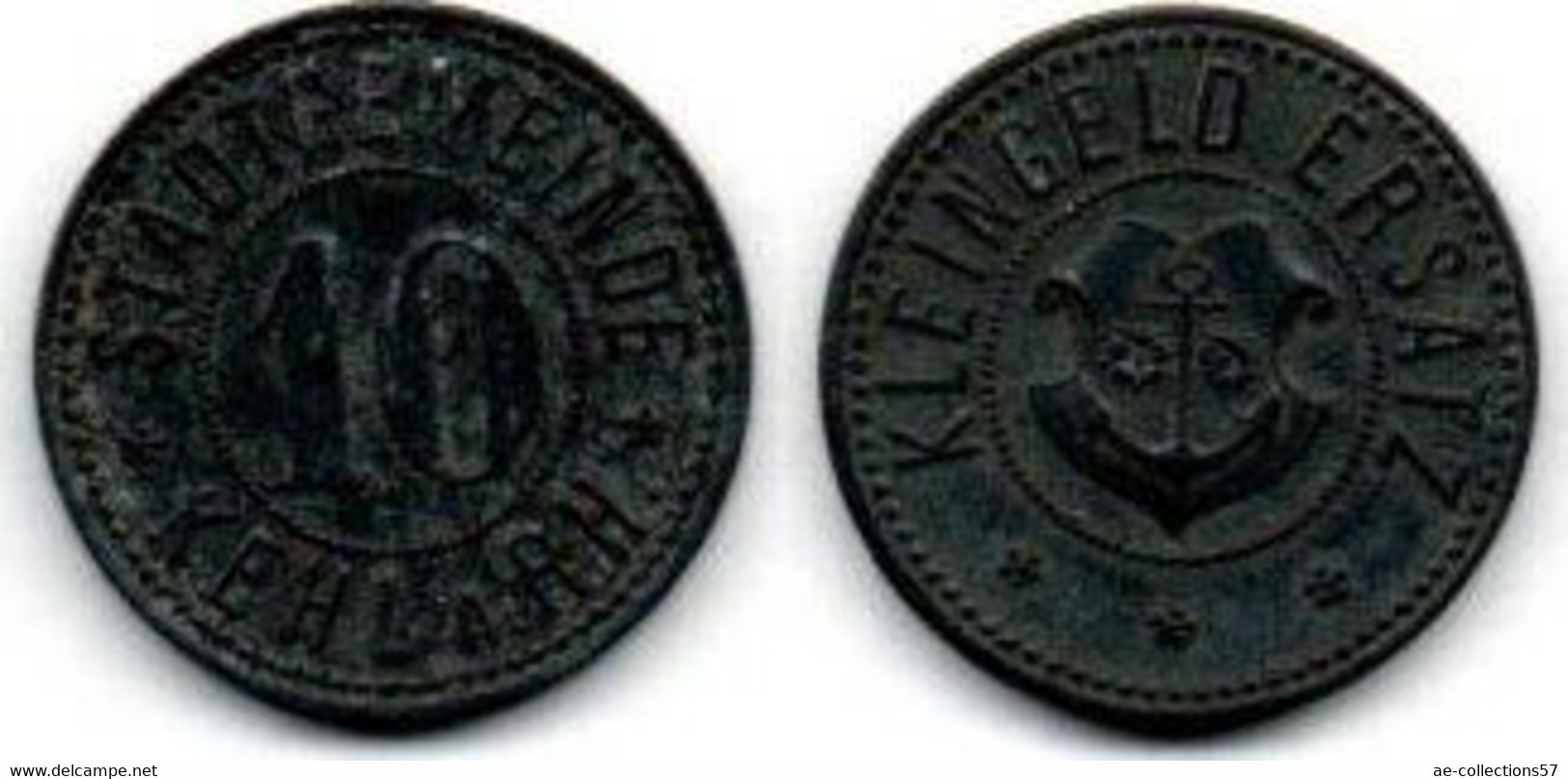 Kehl A. RH 10 Pfennig TTB - Petites Monnaies & Autres Subdivisions