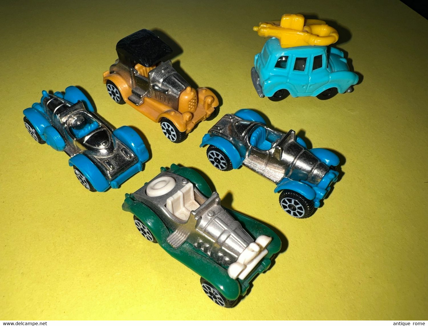 KINDER Voitures Métal Anciennes Old Timer_ K98n89 K98n90 K98n92_ Lot 4 + 1 Mini - Lots